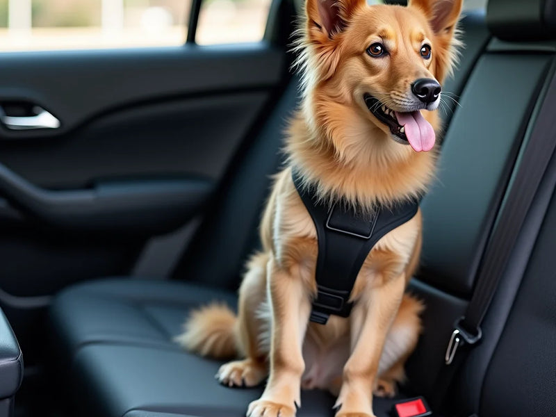 Adjustable Dog Seatbelt - Adjustable Dog Seatbelt for Safer Car Rides Always