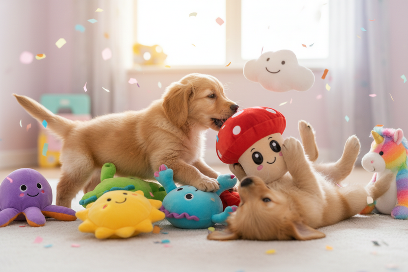 Small Dog Toys | Plush, Squeaky & Safe Toys for Small Breeds