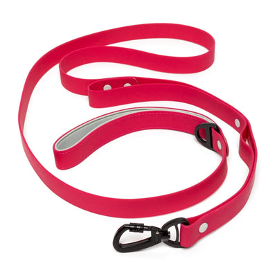 Aria the Fox Red Mountain Syrah Waterproof Dog Leash | Fuchsia