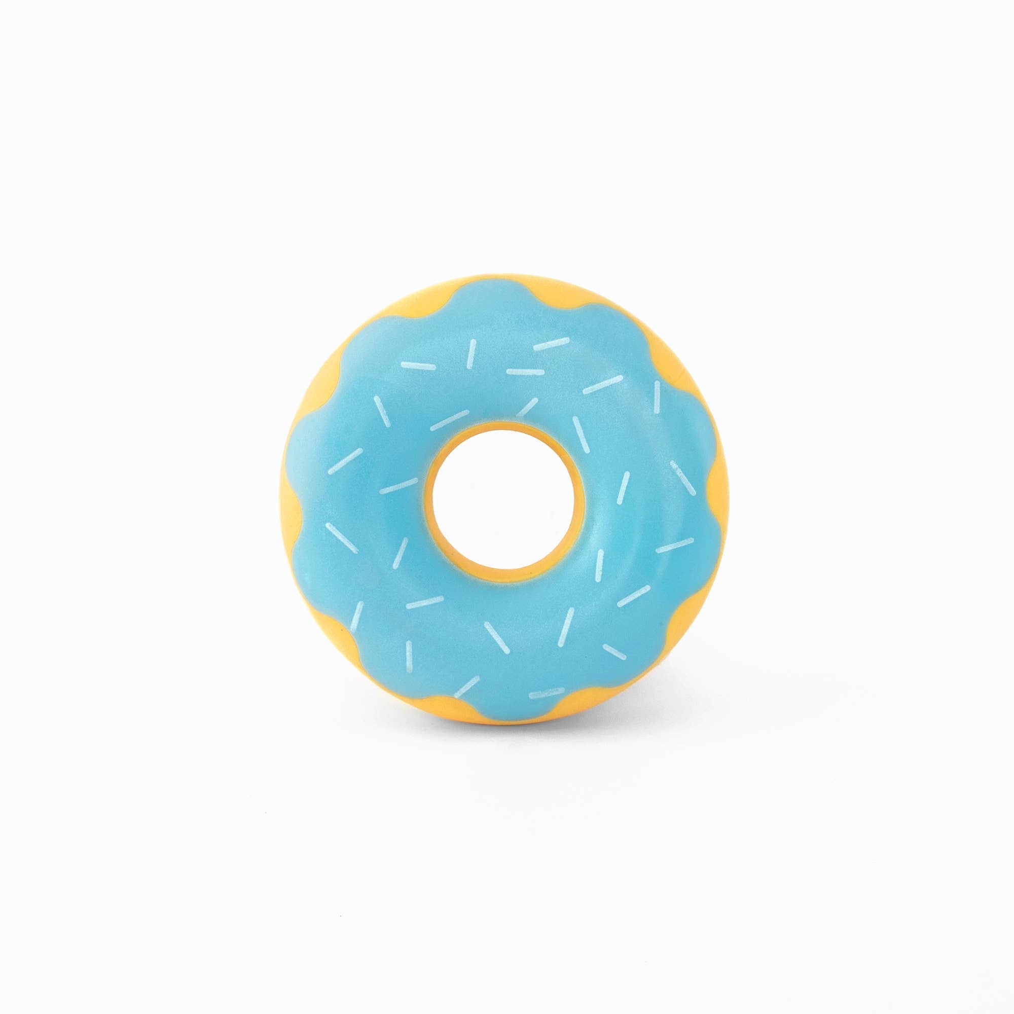 ZippyTuff Donutz - Blueberry | Tough Rubber Dog To