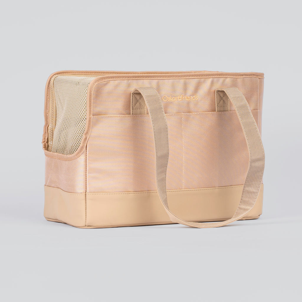 Beige Pet Tote Bag | Timeless Neutral Carrier