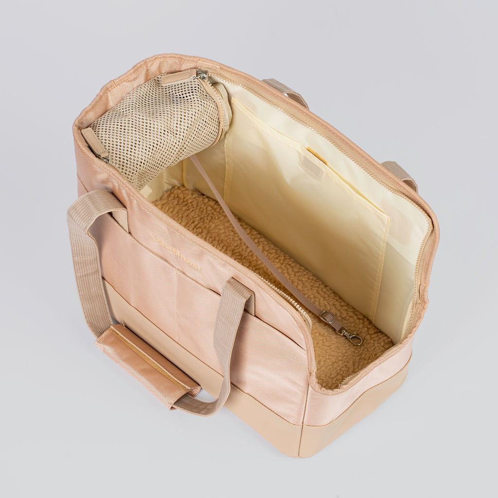 Beige Pet Tote Bag | Timeless Neutral Carrier