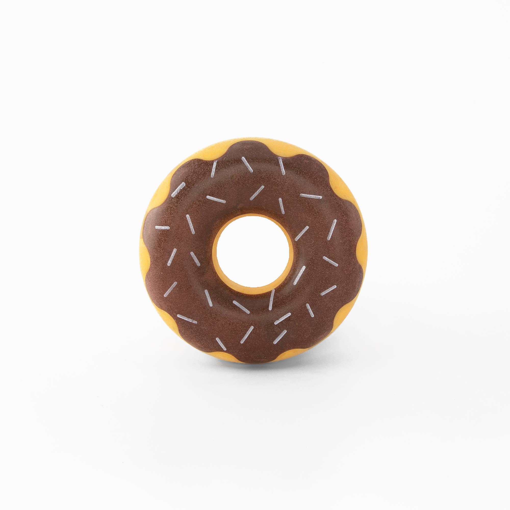 ZippyPaws Donutz - Chocolate | No-Stuffing Squeaky Toy