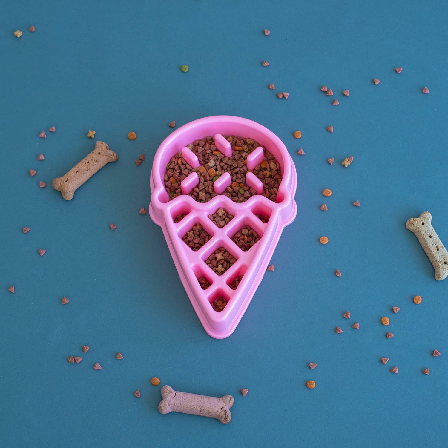 ZippyPaws Happy Bowl Ice Cream | Slow Feeder Dog Bowl