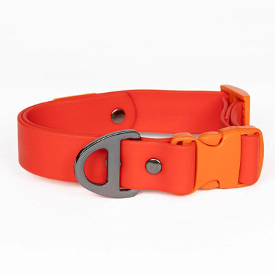 Aria the Fox Scarlet Peaks Waterproof Dog Collar | Vibrant Red