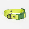 Aria the Fox Mossy Pine Waterproof Dog Collar | Earthy Green