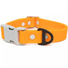 Aria the Fox Crimson Glow Waterproof Dog Collar | Bright Orange