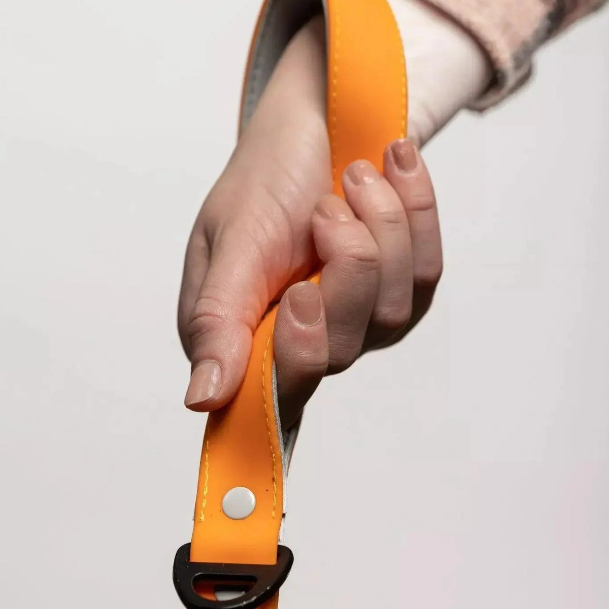 Aria the Fox Crimson Glow Waterproof Dog Leash | Bright Orange