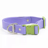 Aria the Fox Lavender Garden Waterproof Dog Collar | Soft Purple