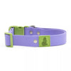 Aria the Fox Lavender Garden Waterproof Dog Collar | Soft Purple