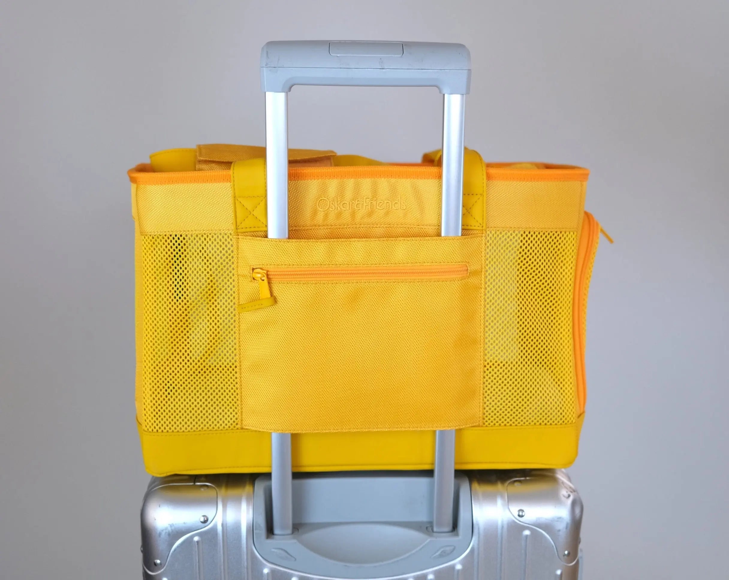 Sunburst Yellow Pet Travel Carrier | High-Visibility Dog Bag