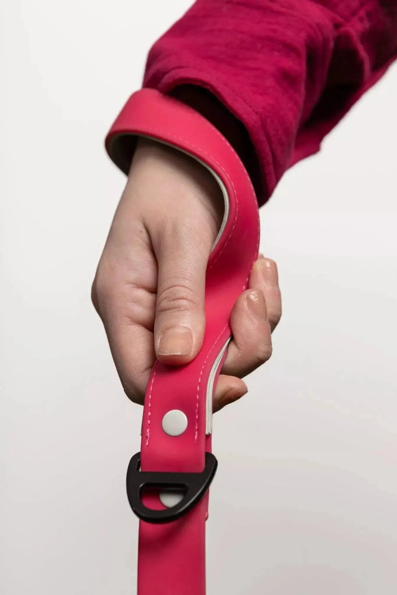 Aria the Fox Red Mountain Syrah Waterproof Dog Leash | Fuchsia