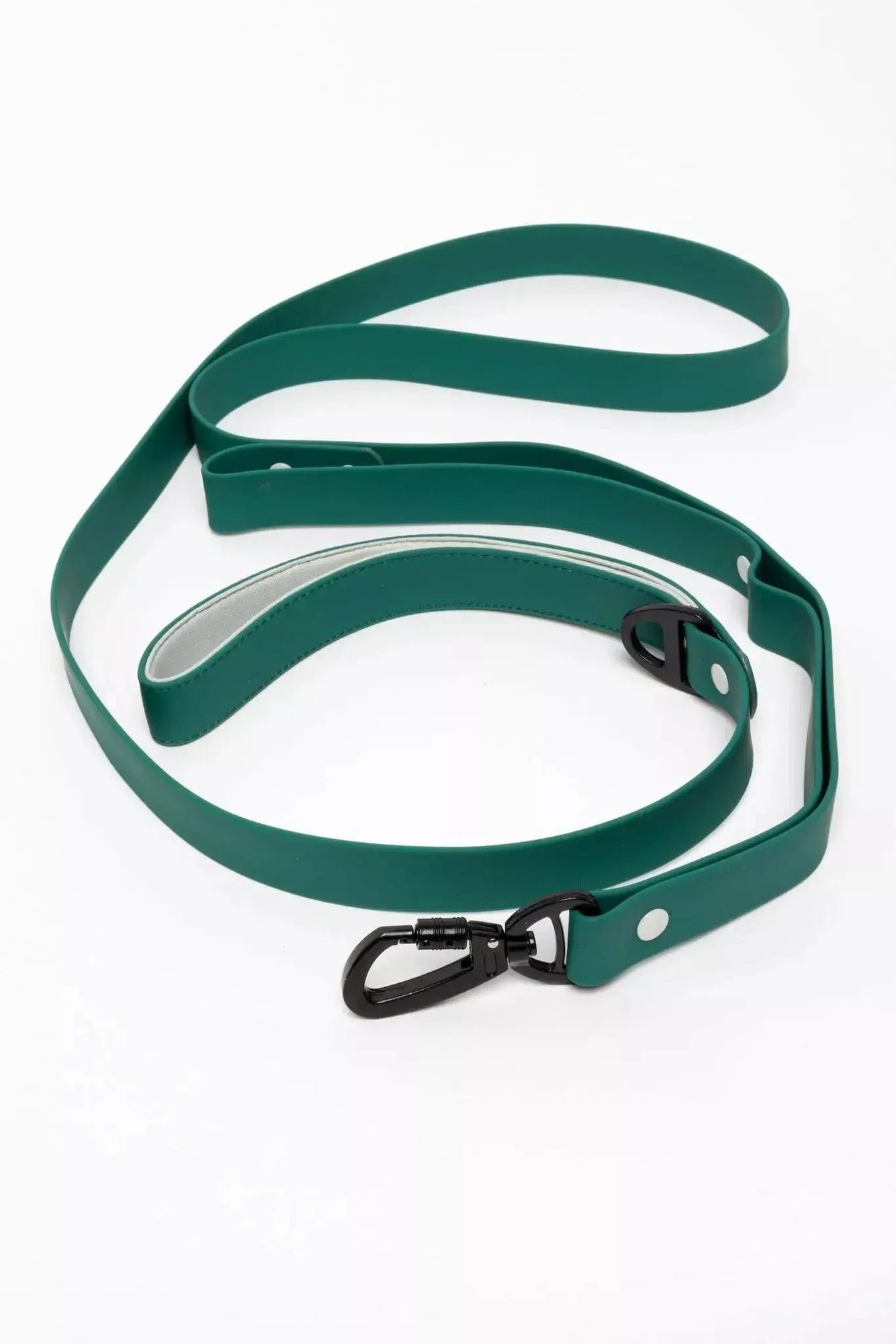 Aria the Fox Siberian Spruce Waterproof Dog Leash | Forest Green