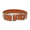 Aria the Fox Sierra Sunrise Vegan Leather Dog Collar | Warm Earth Tone