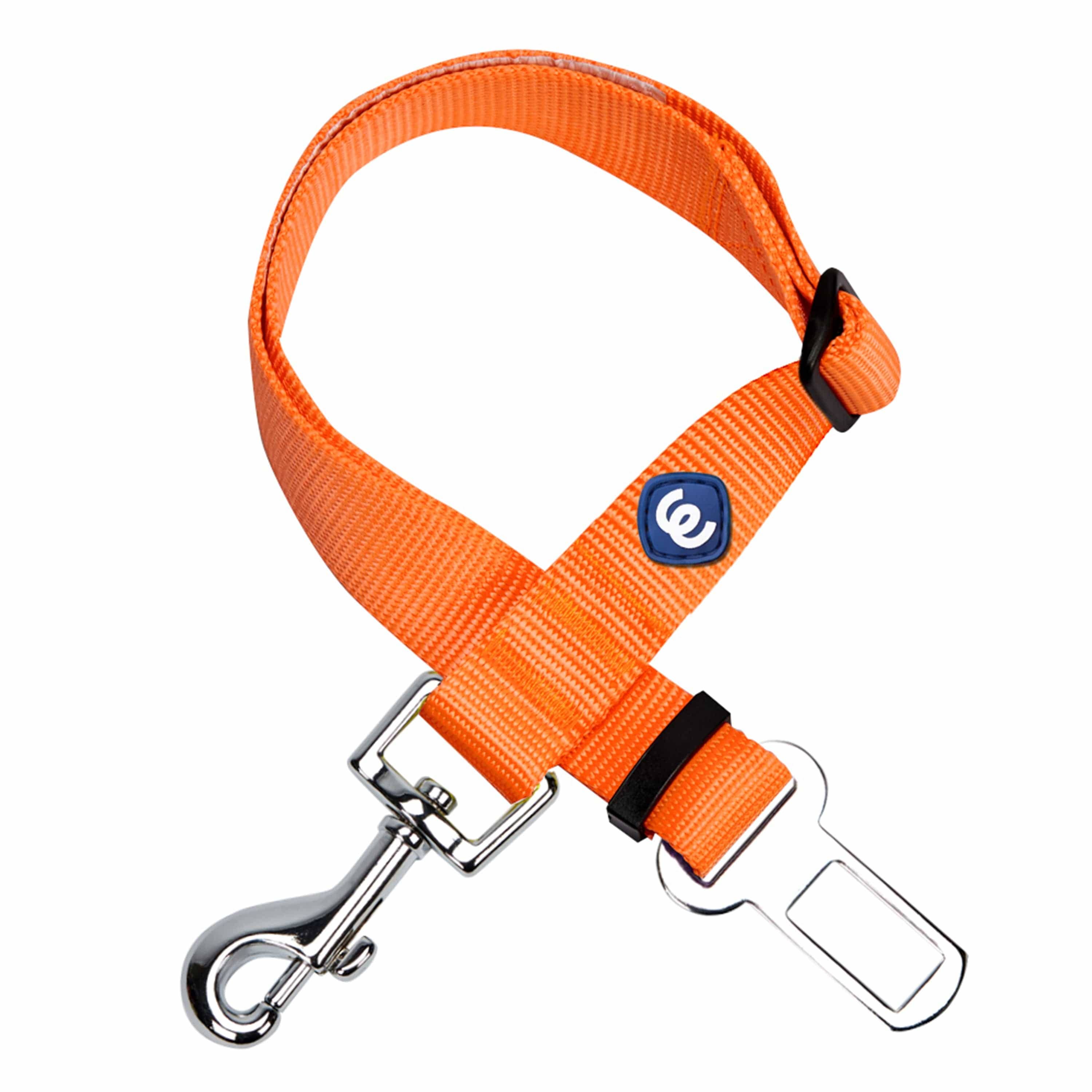 Florence Orange Small Dog Seatbelt